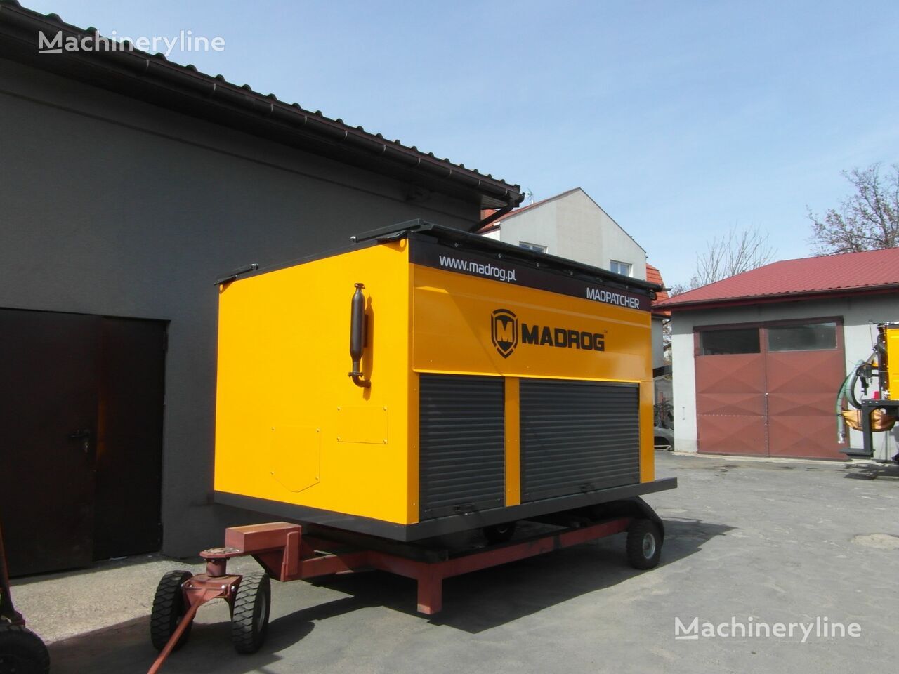 new Madrog Madpatcher 6.5W v naiavnosti  asphalt distributor