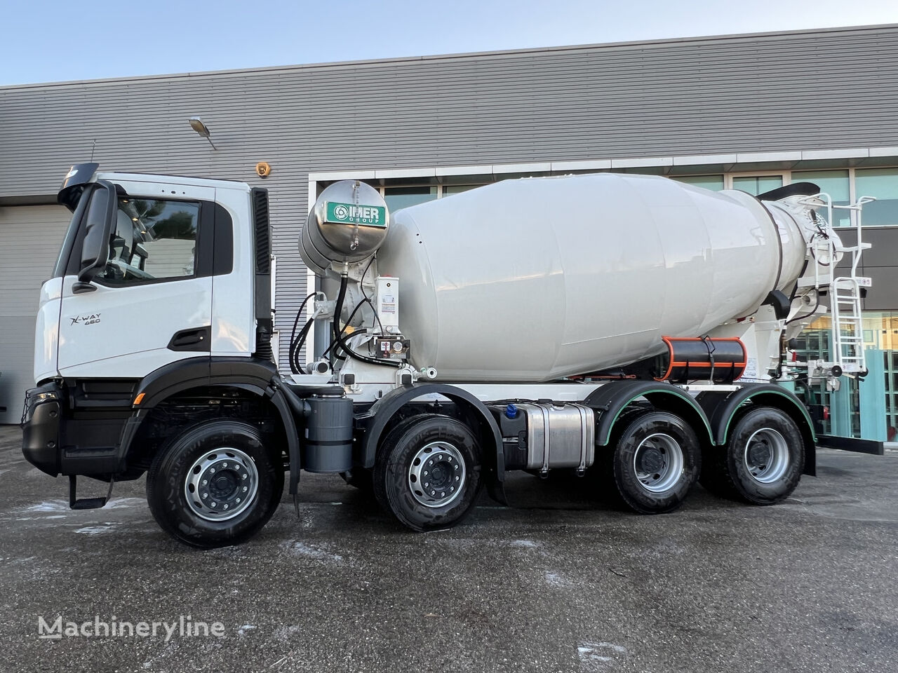new IMER-L&T LT 10.7 S.L on chassis IVECO X-WAY 450 concrete mixer truck