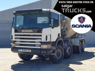 Scania P 380 concrete mixer truck