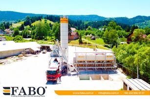new FABO MIX COMPACT-110 NEW GENERATION CONCRETE PLANT concrete plant