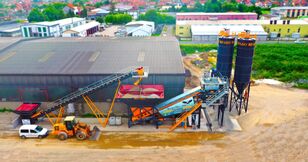 new FABO TURBOMIX-100 MOBILE CONCRETE PLANT READY concrete plant