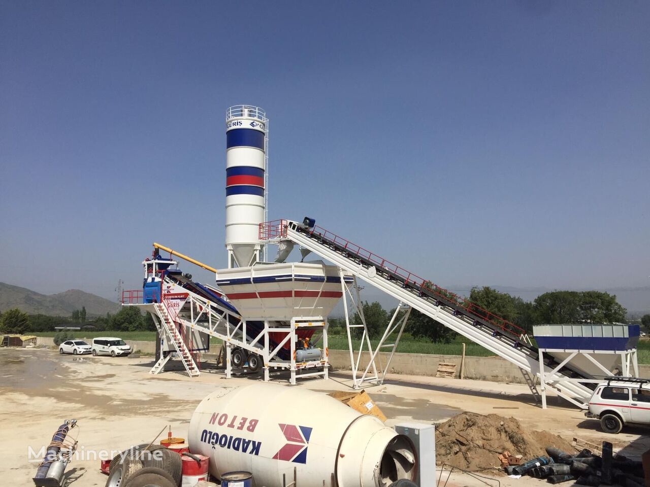 new Güriş GMP 100 CT concrete plant