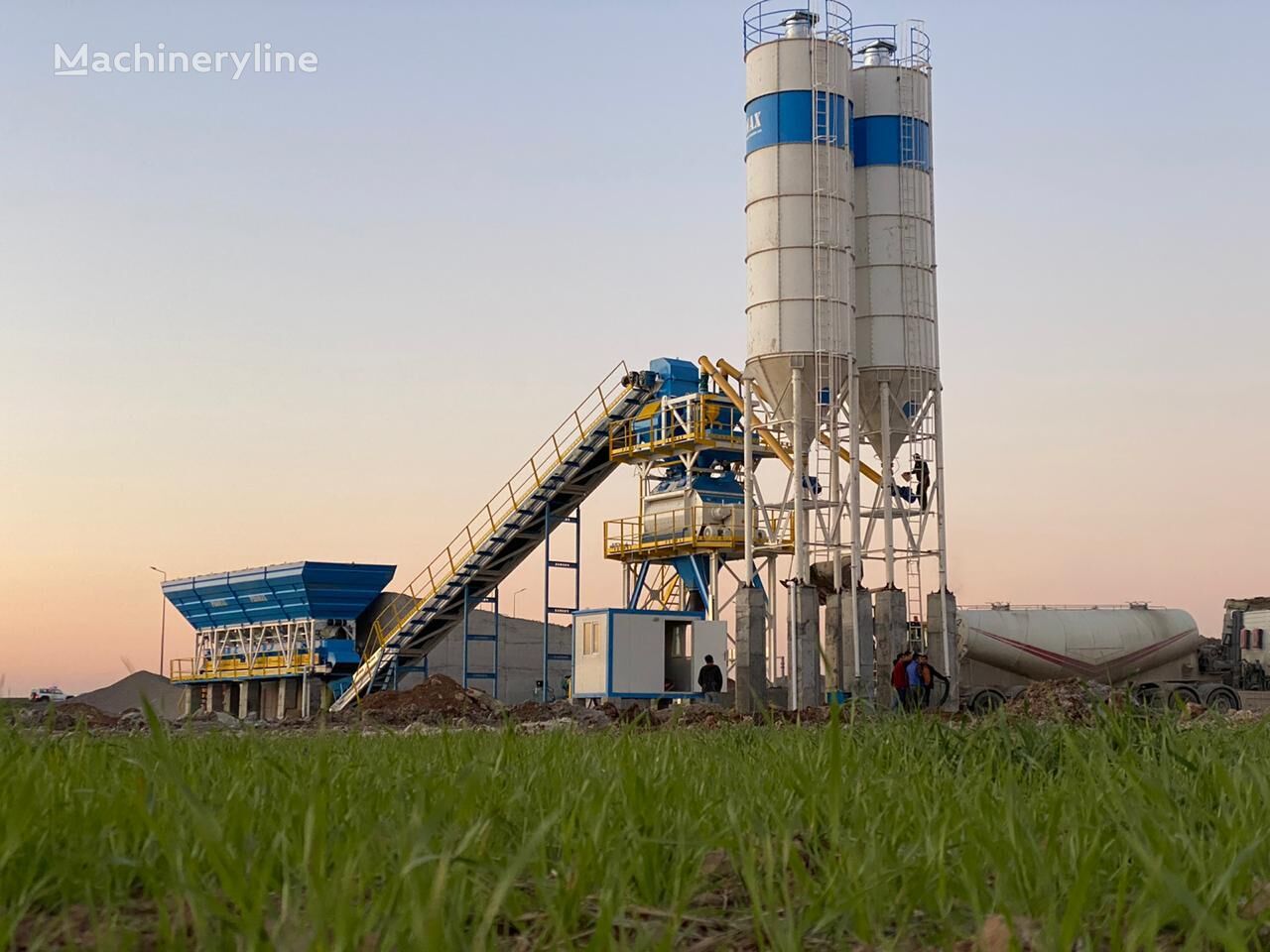 new Promax Stationary Concrete Batching Plant S130-TWN  concrete plant