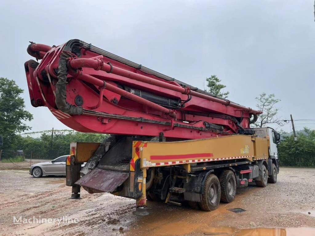 Sany  on chassis Mercedes-Benz Actros 4144 concrete pump