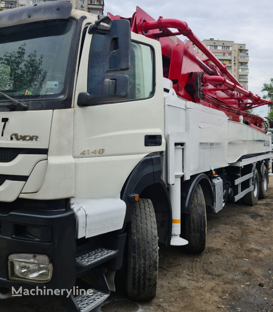 KCP 56 CX  on chassis Mercedes-Benz Axor 4140 concrete pump