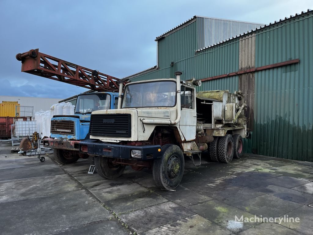 IVECO magirus 6x6 256D26 drilling rig