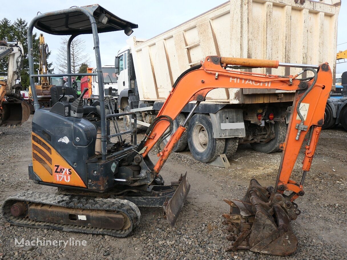 Hitachi ZX17 U-2 mini excavator