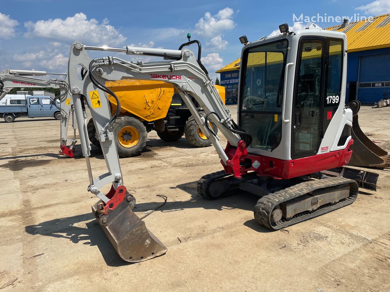 Takeuchi TB225 mini excavator