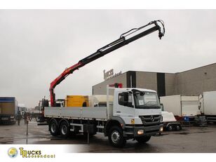 Mercedes-Benz Axor 2633 + FASSI 155 +REMOTE+ 6X4 BIG AXLE + MANUAL mobile crane