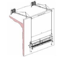 FIXAPOUTRE suspended platform