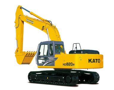Kato HD820R tracked excavator
