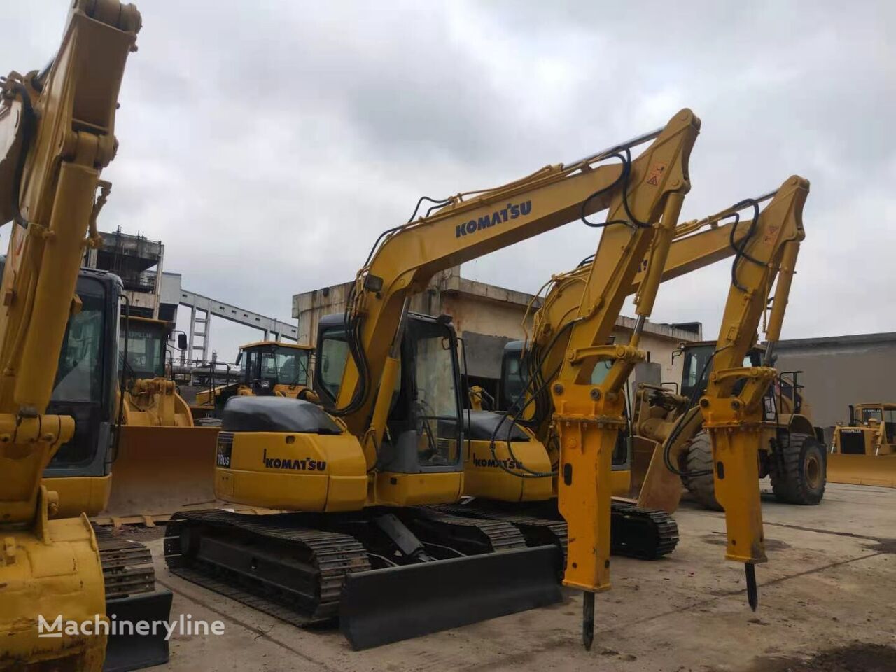 Komatsu PC78US-6 tracked excavator