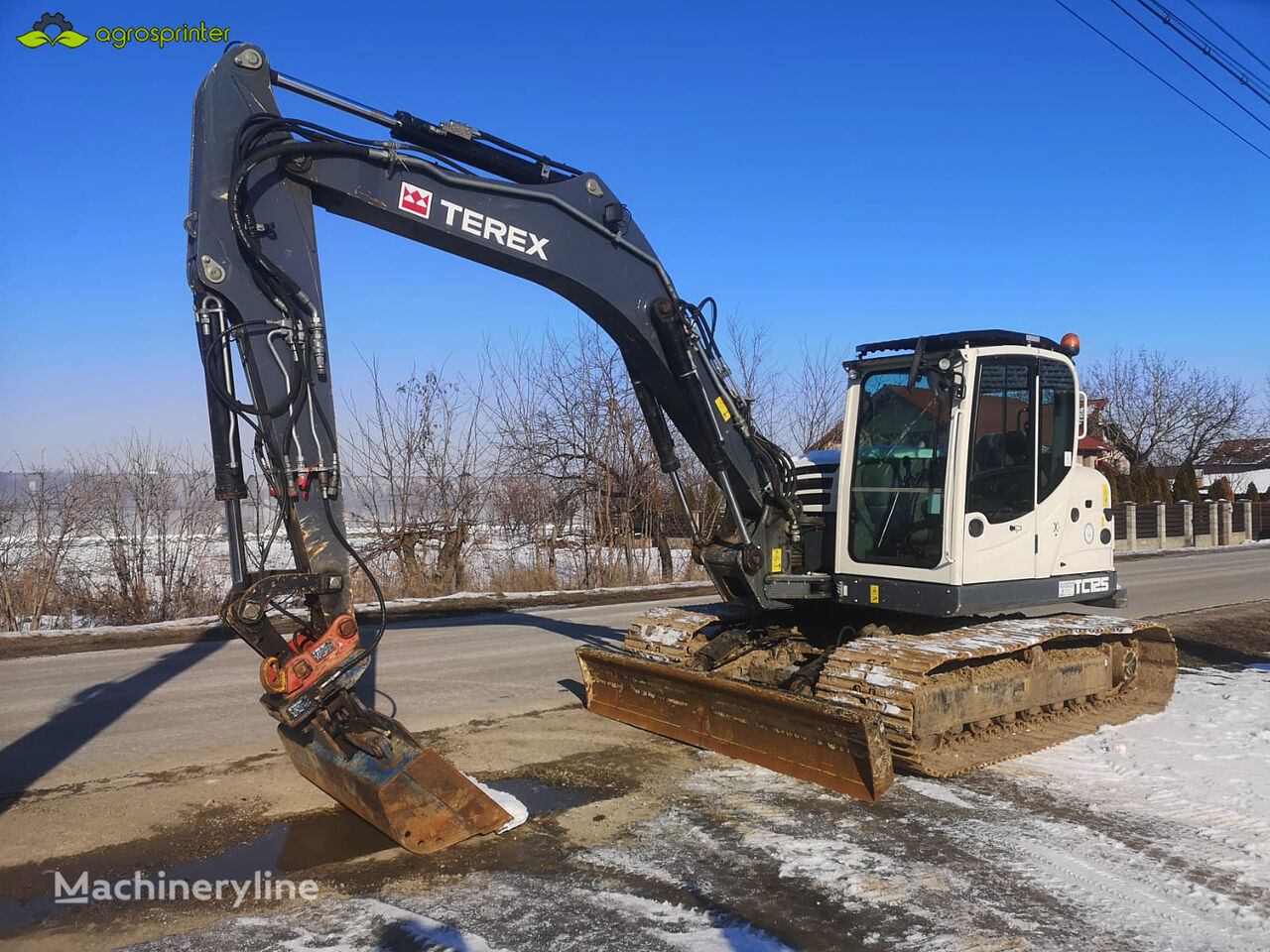 Terex TC 125 tracked excavator