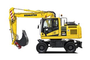 KOMATSU PW180-11 wheel excavator