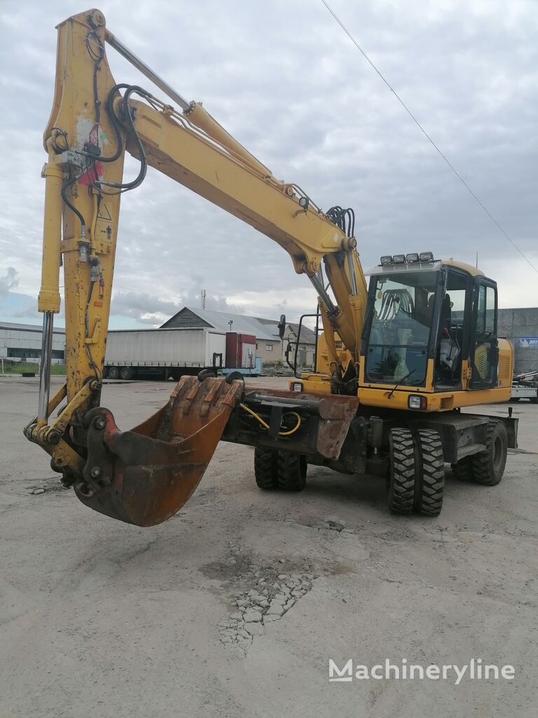 Komatsu PW160 -7EO wheel excavator