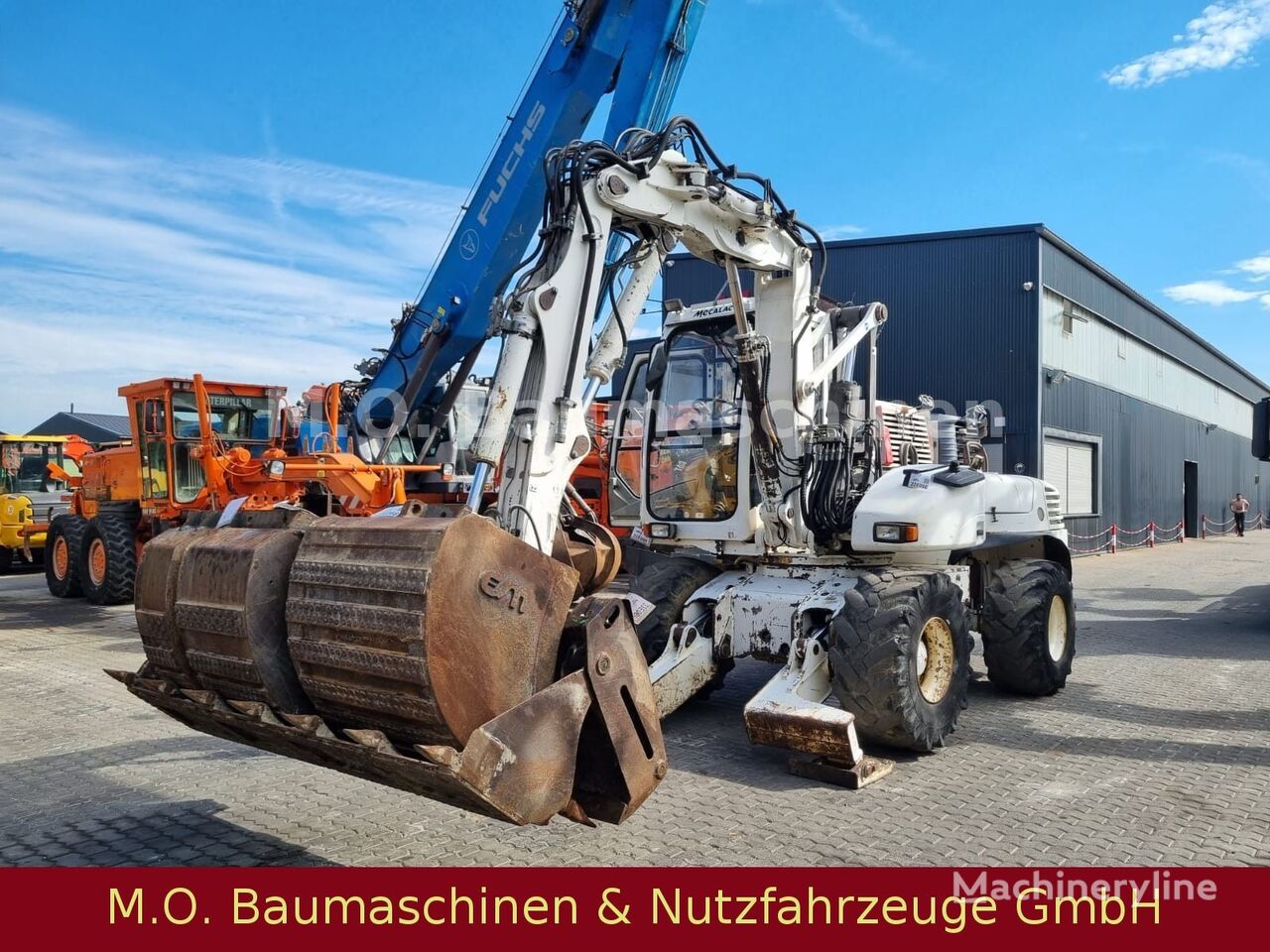 Mecalac 12 MXT  / SW / VSA / 3in1 / Gabel / Böschungsl wheel excavator