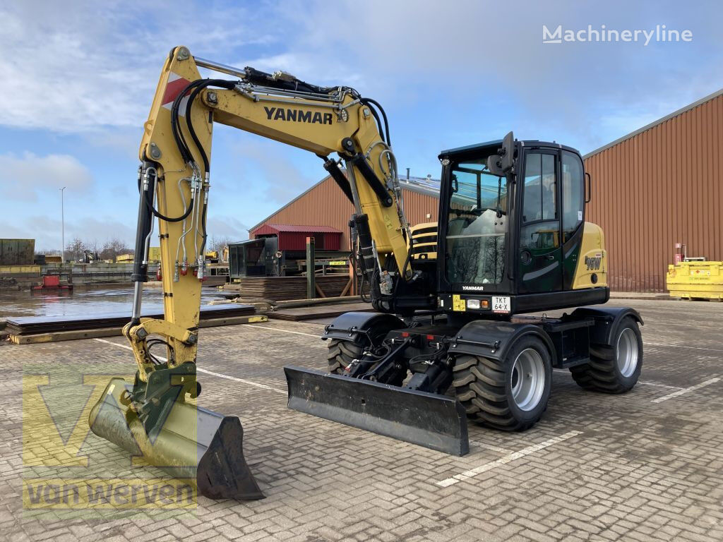 Yanmar B95W wheel excavator