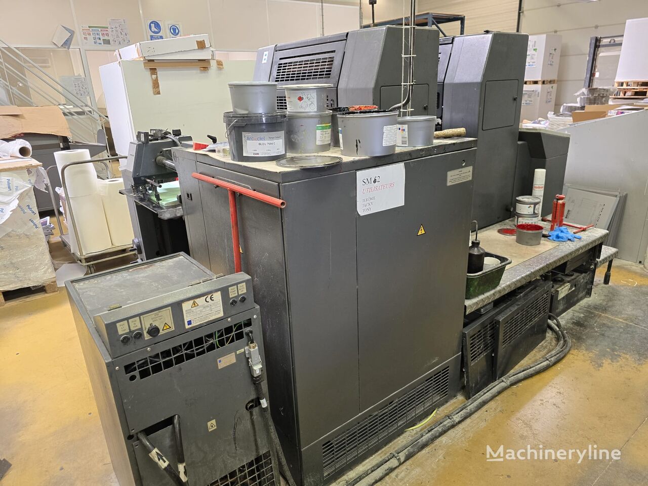 Heidelberg SM 52-2 + NP offset printing machine