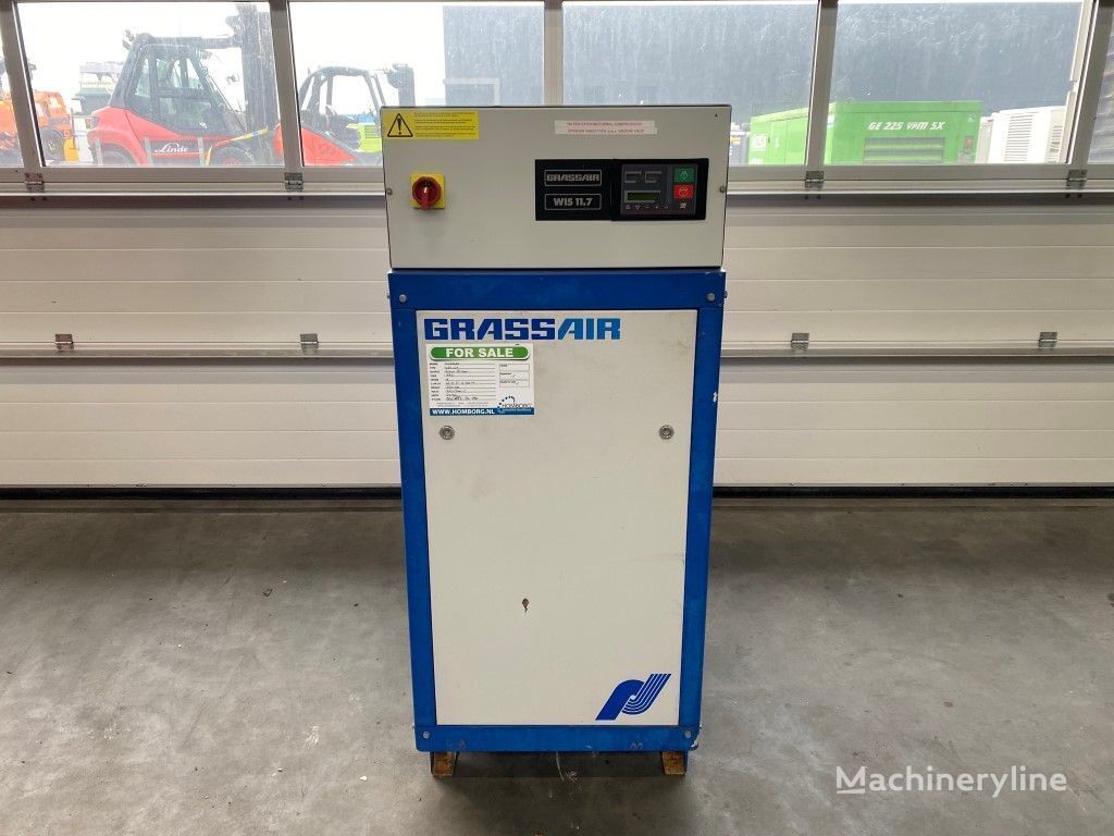 Grassair  WIS 11.7 Silent 4 kW 550 L / min 12 Bar Schroefcompres stationary compressor