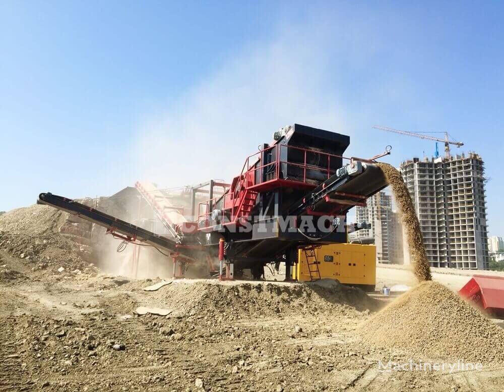 new Constmach New Generation Mobile Crushing Plant ( Limestone Crusher )