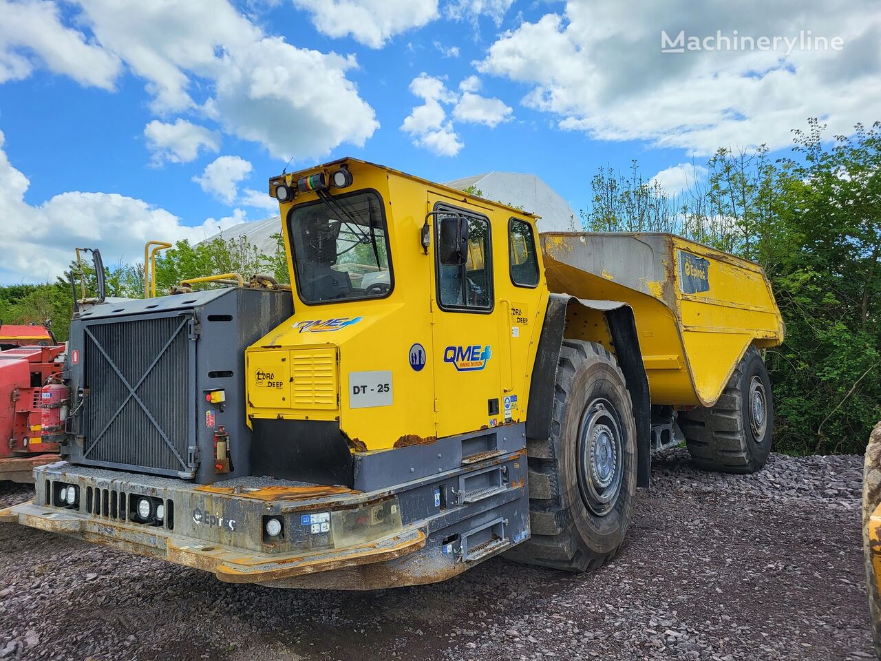 Epiroc Atlas Copco MT65 underground dump truck