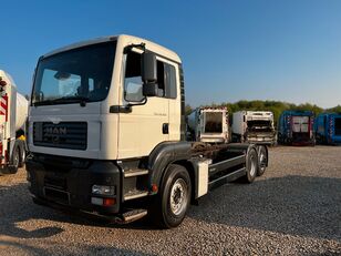 MAN TGA 26.320 Frontlader Heil Waage + Drucker garbage truck