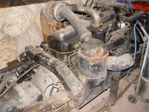 Volvo engine for excavator