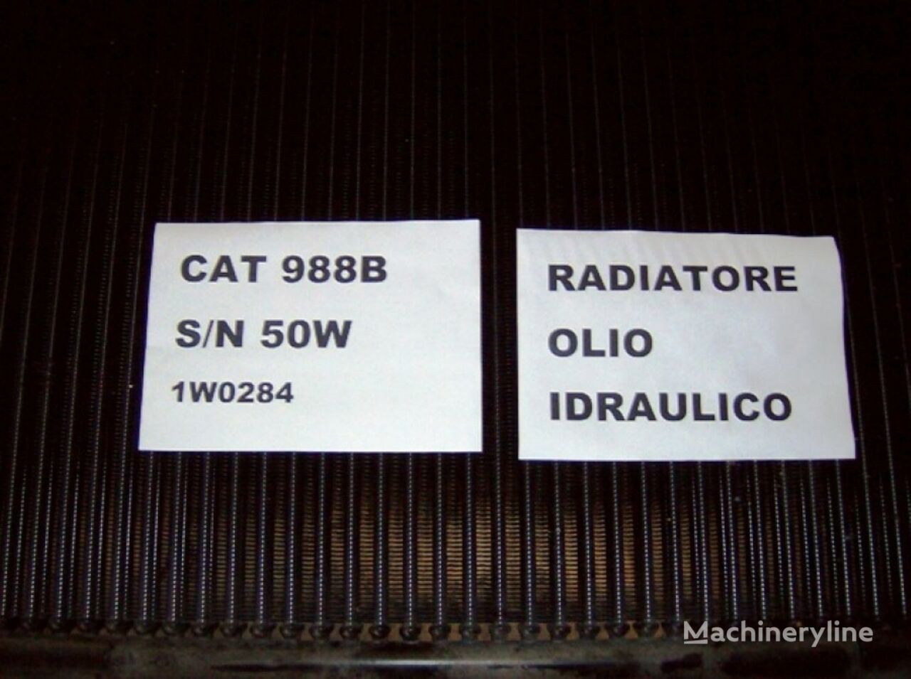 1W0284 engine cooling radiator for Caterpillar 988B 50W wheel loader